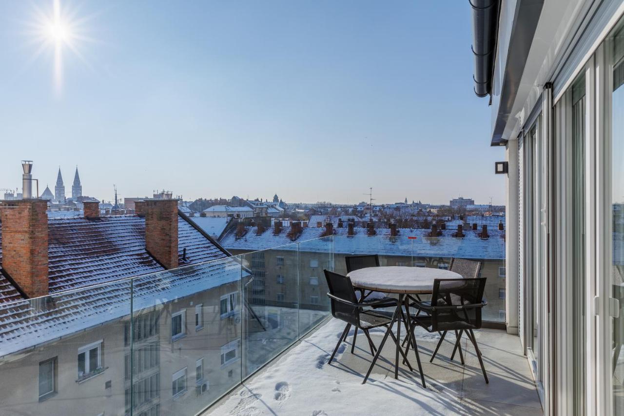 Noir Hotel - Penthouse Apartman Szegedin Exterior foto